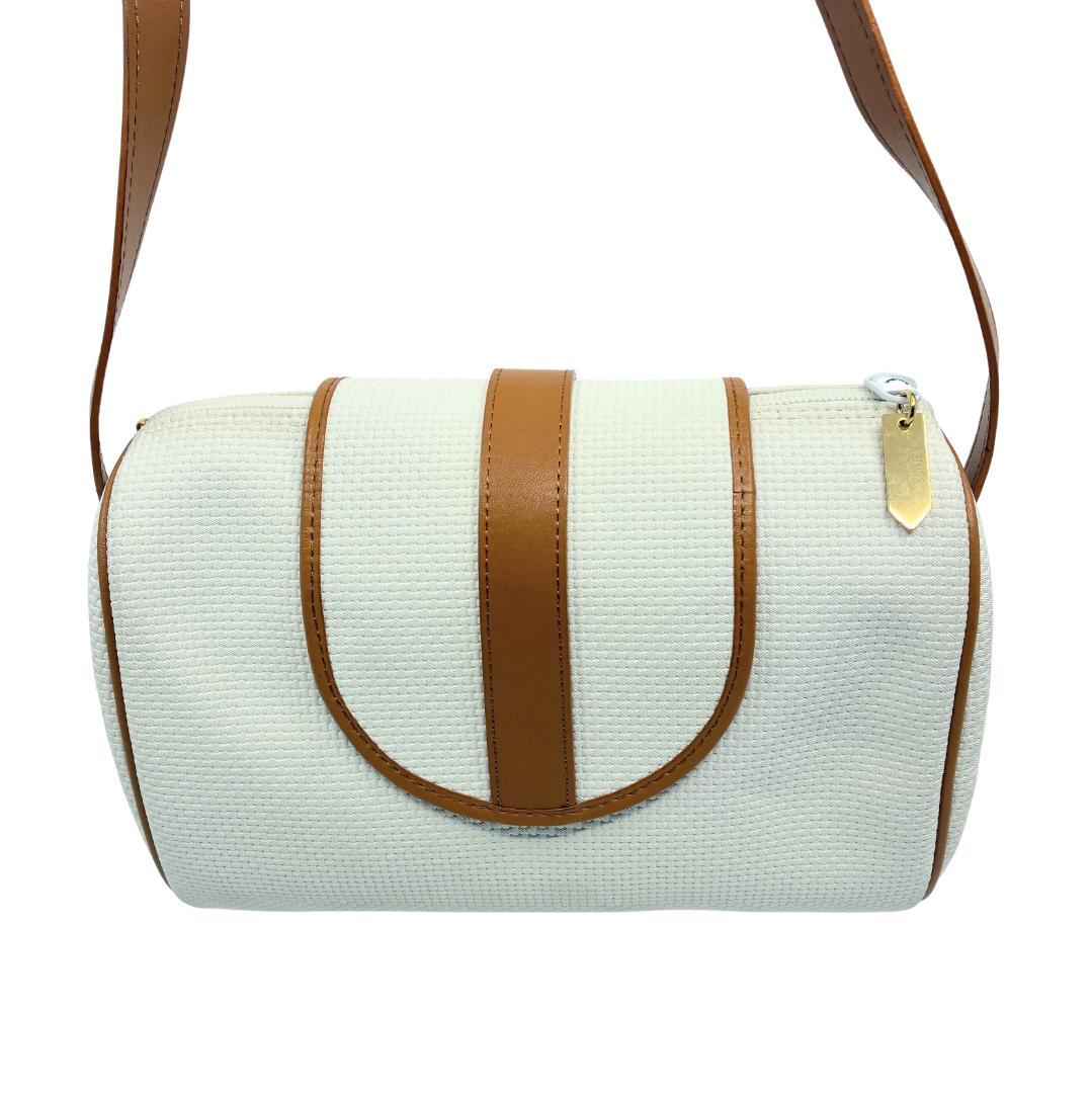 YSL イヴ・サンローラン 白 ホワイト ショルダーバッグ A1356A4