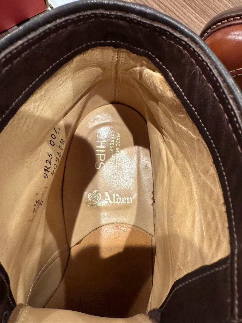 alden オールデン 40561 インディブーツ SHIPS別注7 1/2
