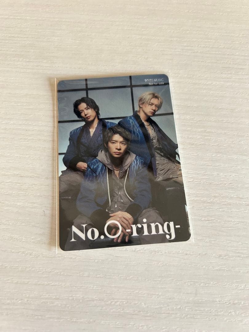 Number_i 特典 ポスター シール キーホルダー