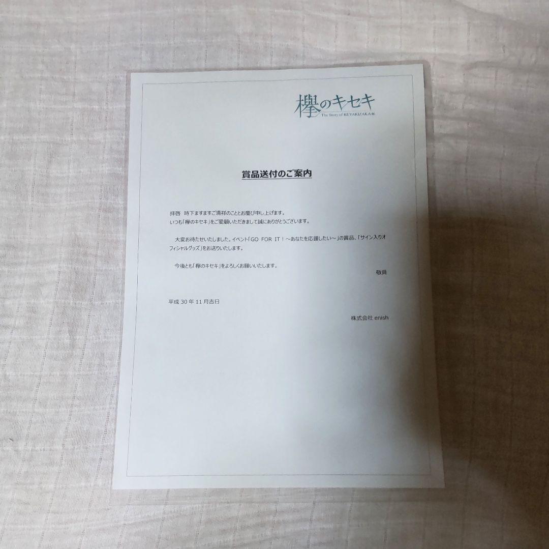 織田奈那(欅平46) HUSTLE PRESS 直筆サイン入りチェキ 欅坂46 織田奈那