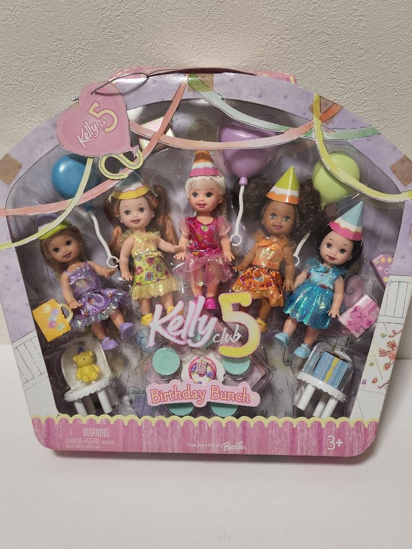 レア ケリー人形 Birthday Bunch セット バースデー バービー - メルカリ