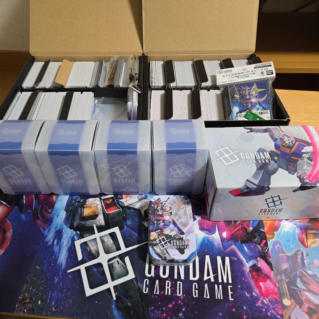 ガンダムカードゲーム　引退　まとめセット　デッキ複数あり ガンダムカードゲーム GCG 引退 まとめ売り デッキ ガンダムカード