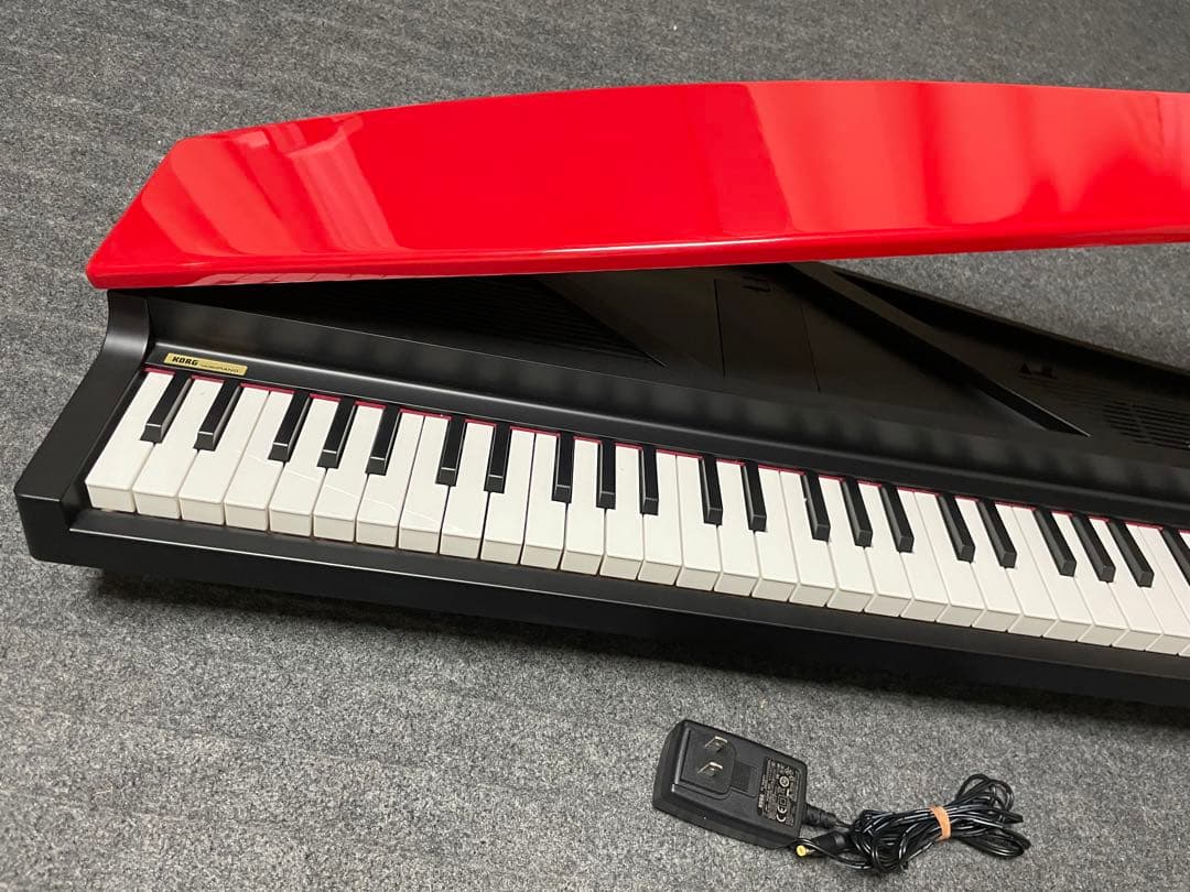 KORG microPIANO マイクロピアノ レッド 赤 電子ピアノ コルグ - メルカリ
