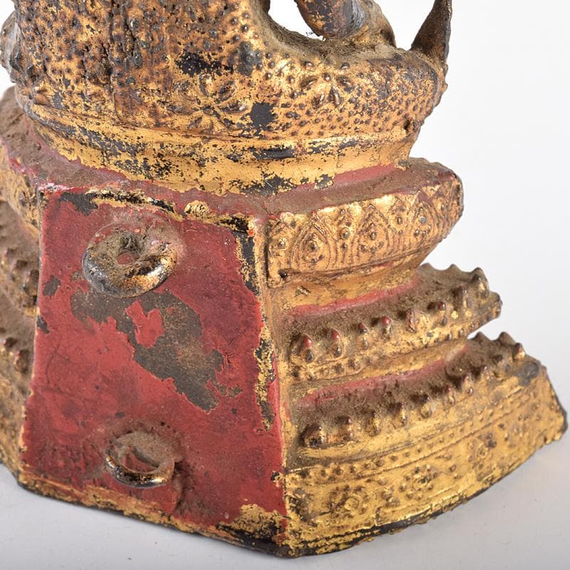 仏教美術 古銅鍍金 チベット仏 仏像 置物 V R7705 - メルカリ