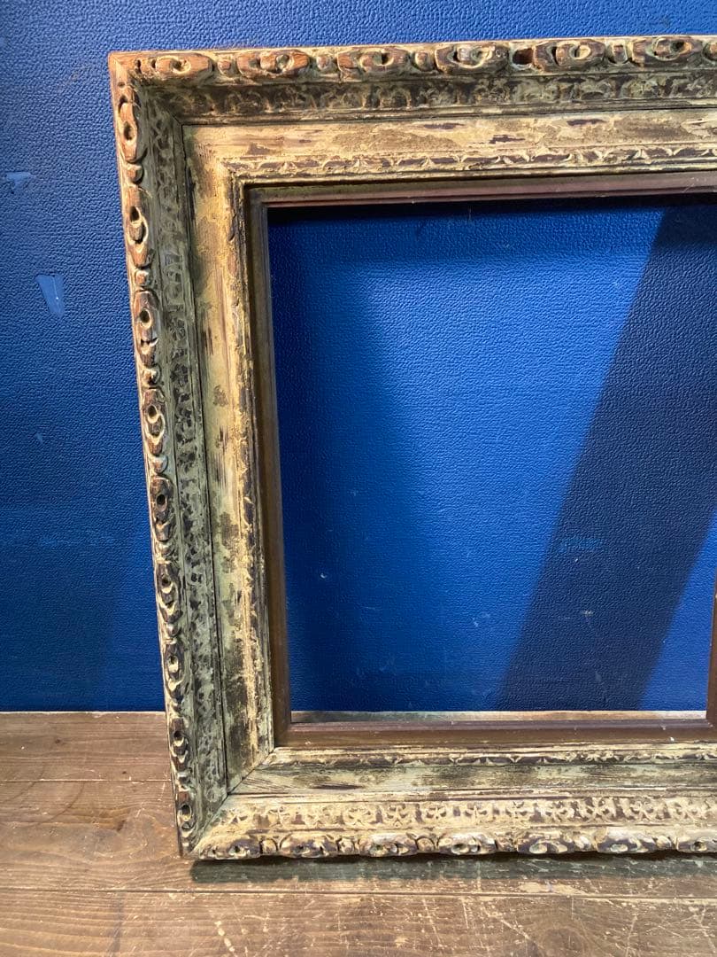 A 額縁　アンティーク調　ヨーロピアン風　ヴィンテージ　レトロ　壁掛けインテリア