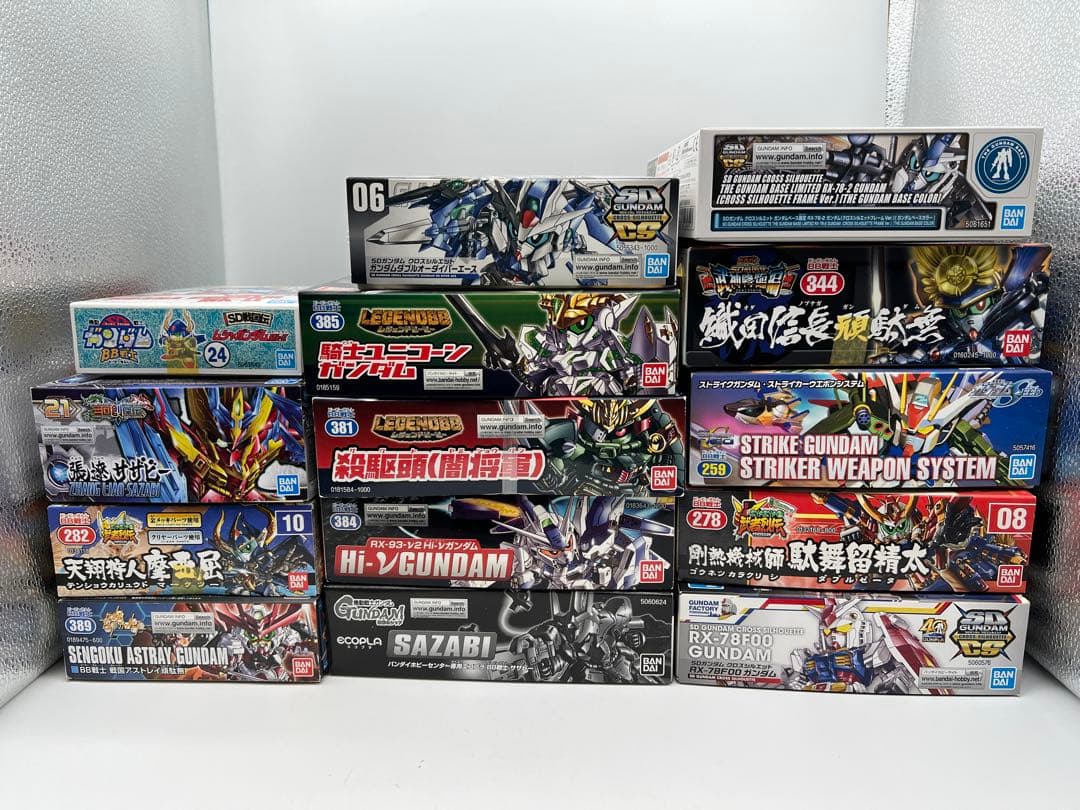ガンプラ SDガンダム 積みプラセット 全て未組立品