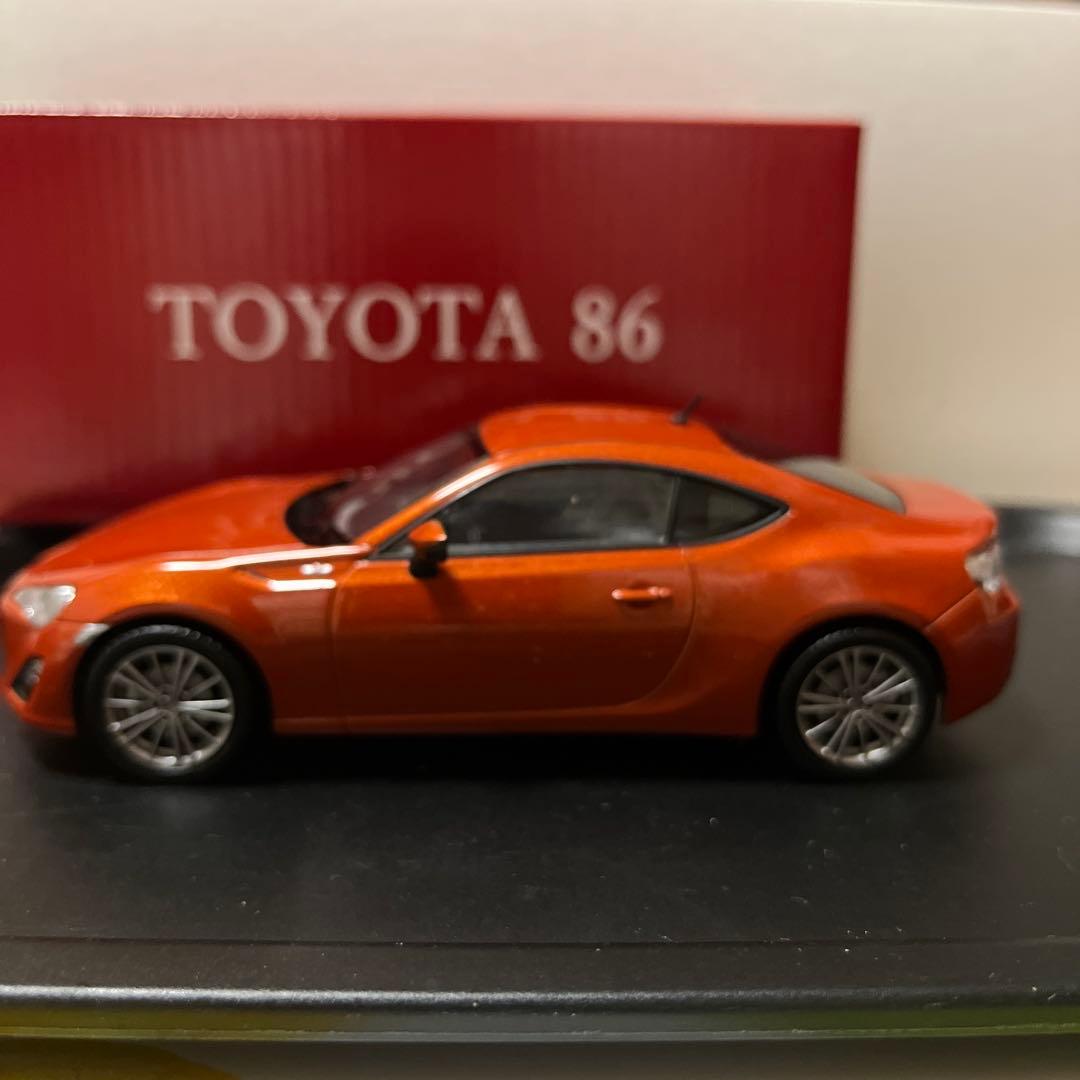 非売品　トヨタ86 カラーサンプル　オレンジメタリック