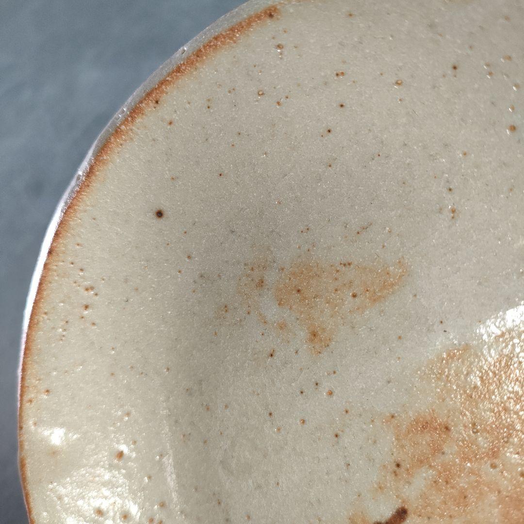 A942-1/大萱窯/加藤弥右衛門 造/志野銘々皿8客/小皿/向