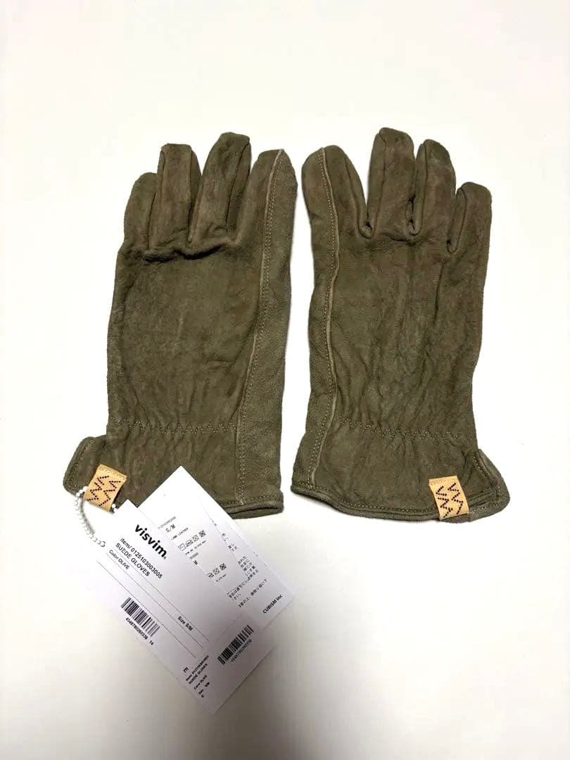 visvim SUEDE GLOVES & MIL DOWN MUFFLER