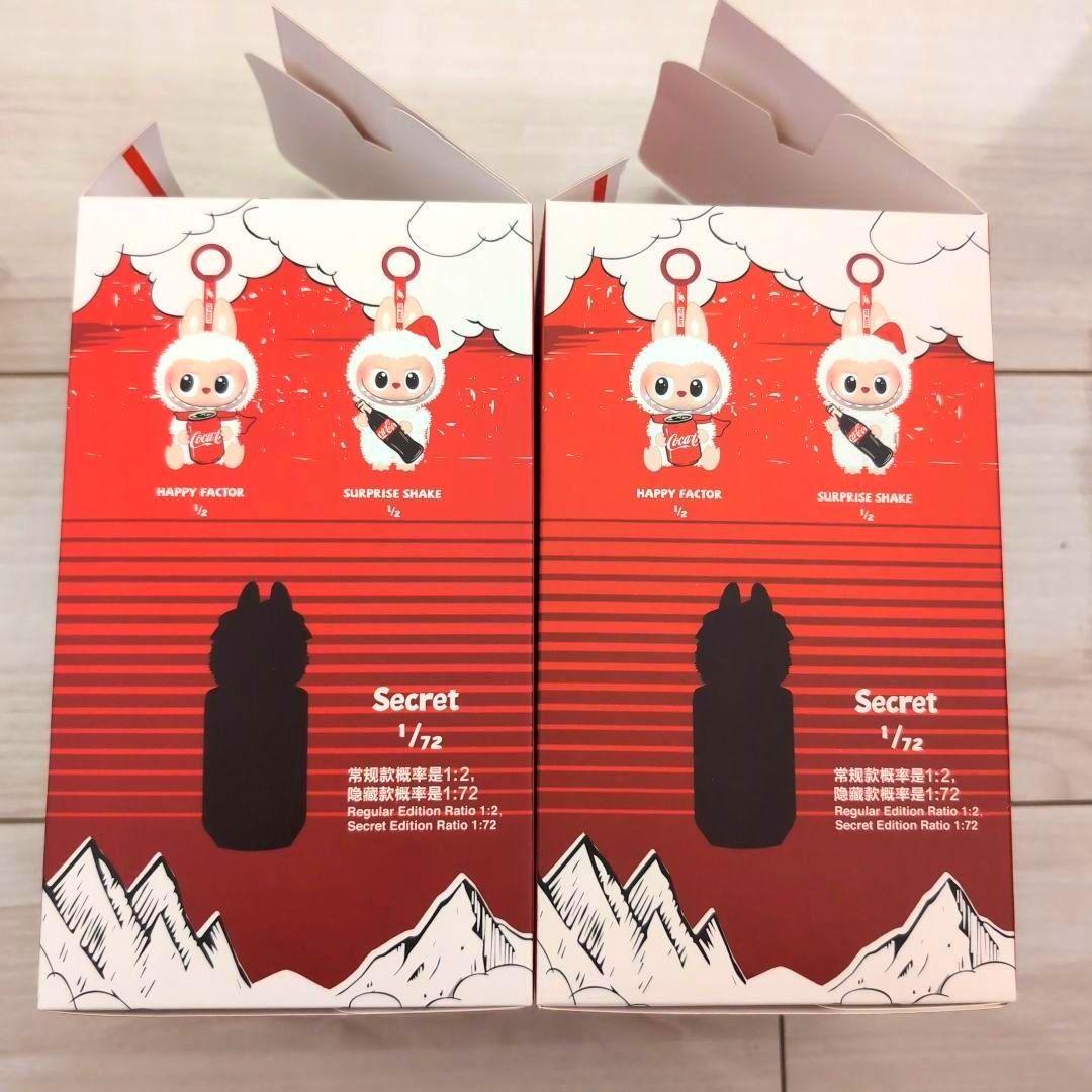 THE MONSTERS LABUBU ラブブ コカ・コーラぬいぐるみ2種セット