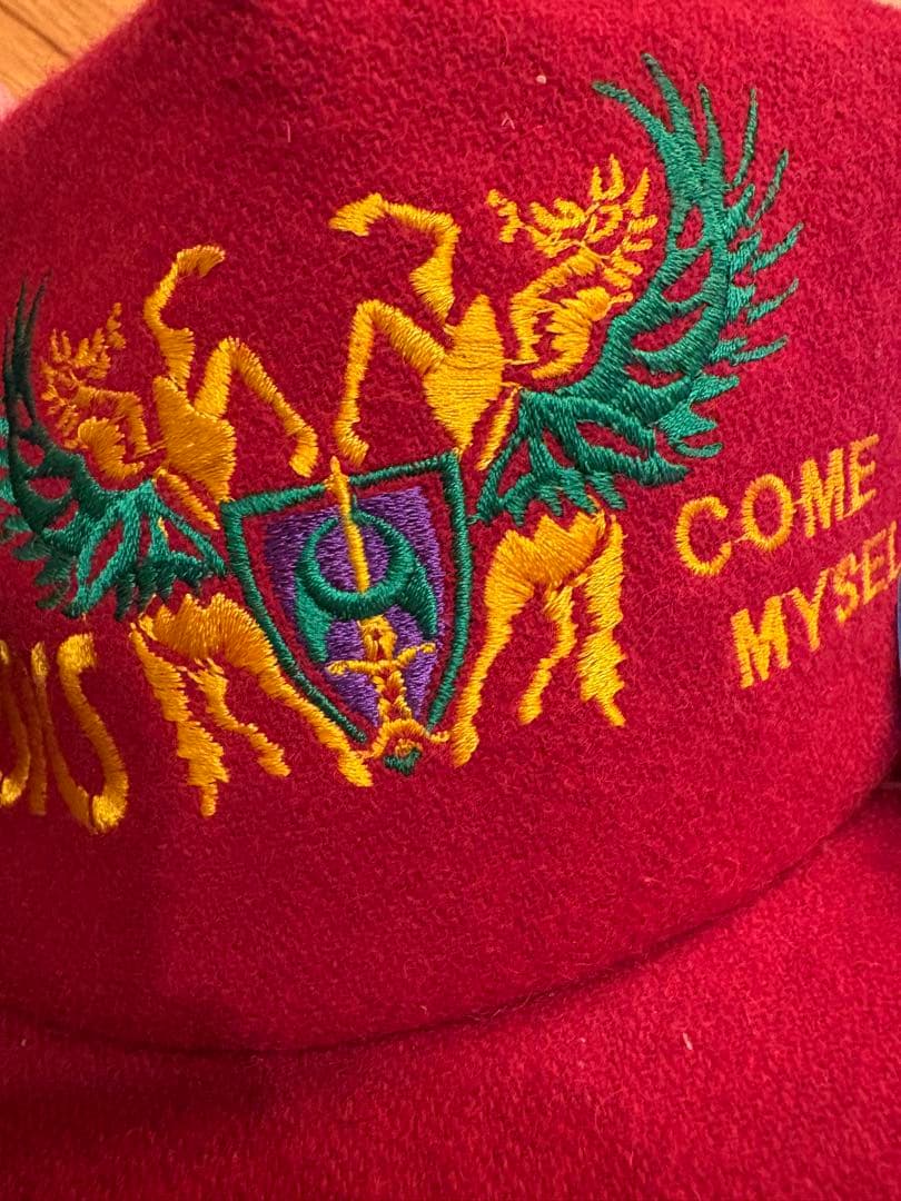 タグ付デッドストック品！80s asics ヴィンテージ アポロキャップ 台湾製