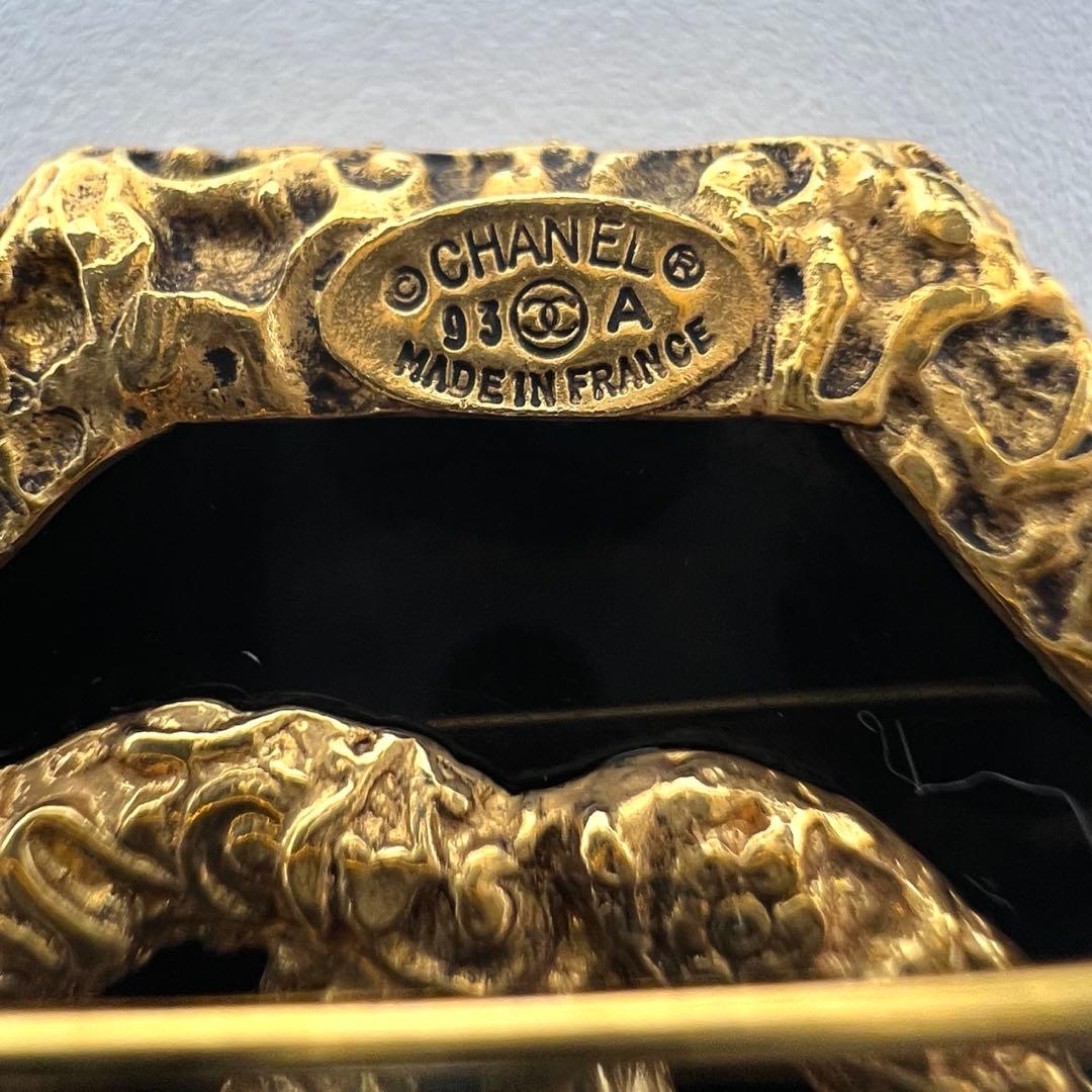 CHANEL シャネル 40.5㎜×39.5㎜ ブローチ 22.37 g