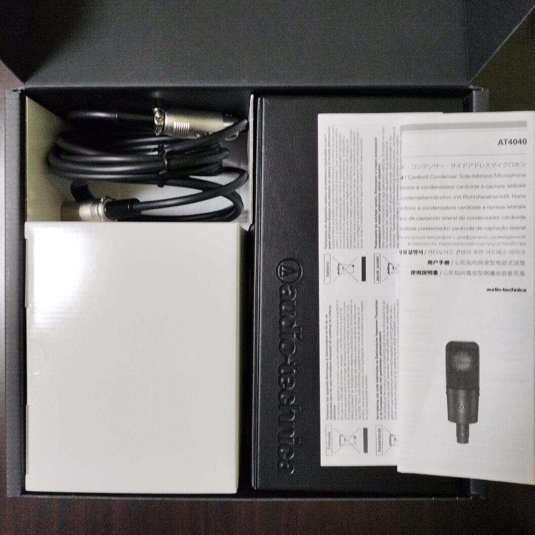 配信機器・PA機器・レコーディング機器 audio technica at4040