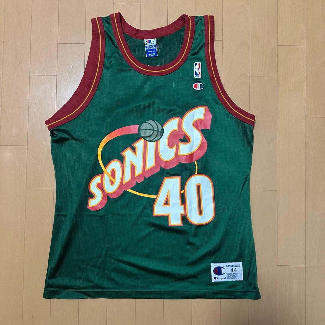 Seattle SuperSonics ショーン・ケンプ ユニホーム　サイズ44 Seattle SuperSonics ショーン・ケンプ ユニホーム サイズ44