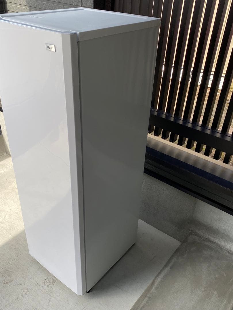 動作確認済み 2017年製 Haier 冷凍庫 JF NUF161G 161L 動作確認済 動作確認