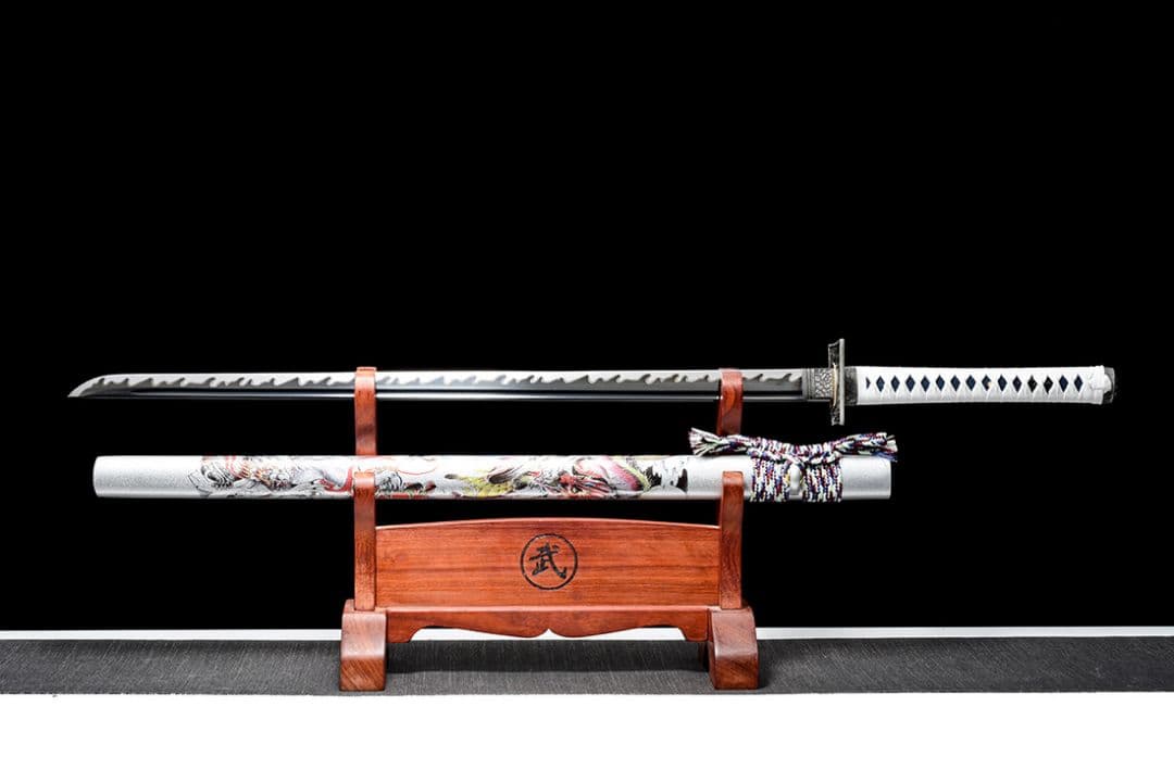 武具　刀装具　日本刀　模造刀 【七色の竜王】 横刀 直刀