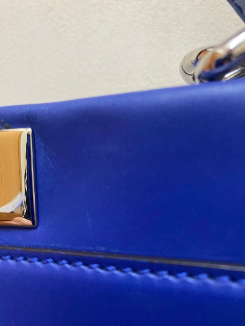 フェンディ　ピーカブー　青　8BN226-Q9N