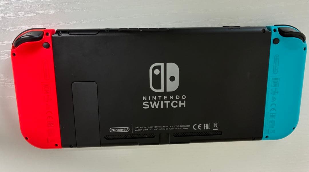 ジャンク品　Nintendo Switch 本体 青/赤 Joy-Con付き