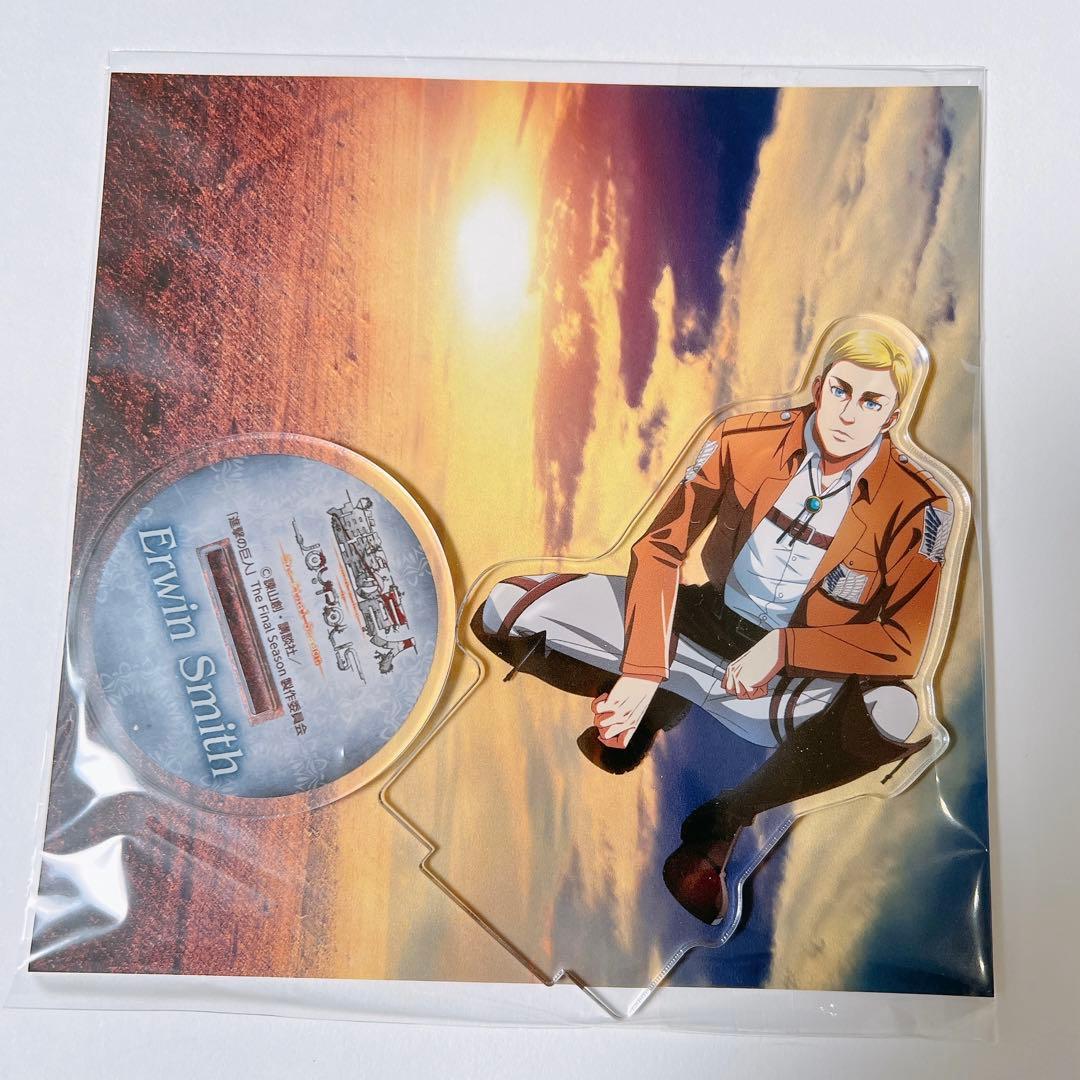 進撃の巨人 ジョイポリス エルヴィン アクスタ - メルカリ