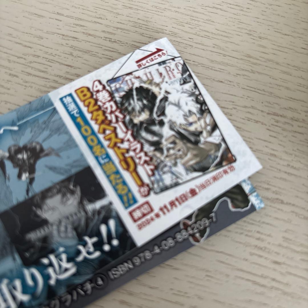 カグラバチ4巻B2タペストリー