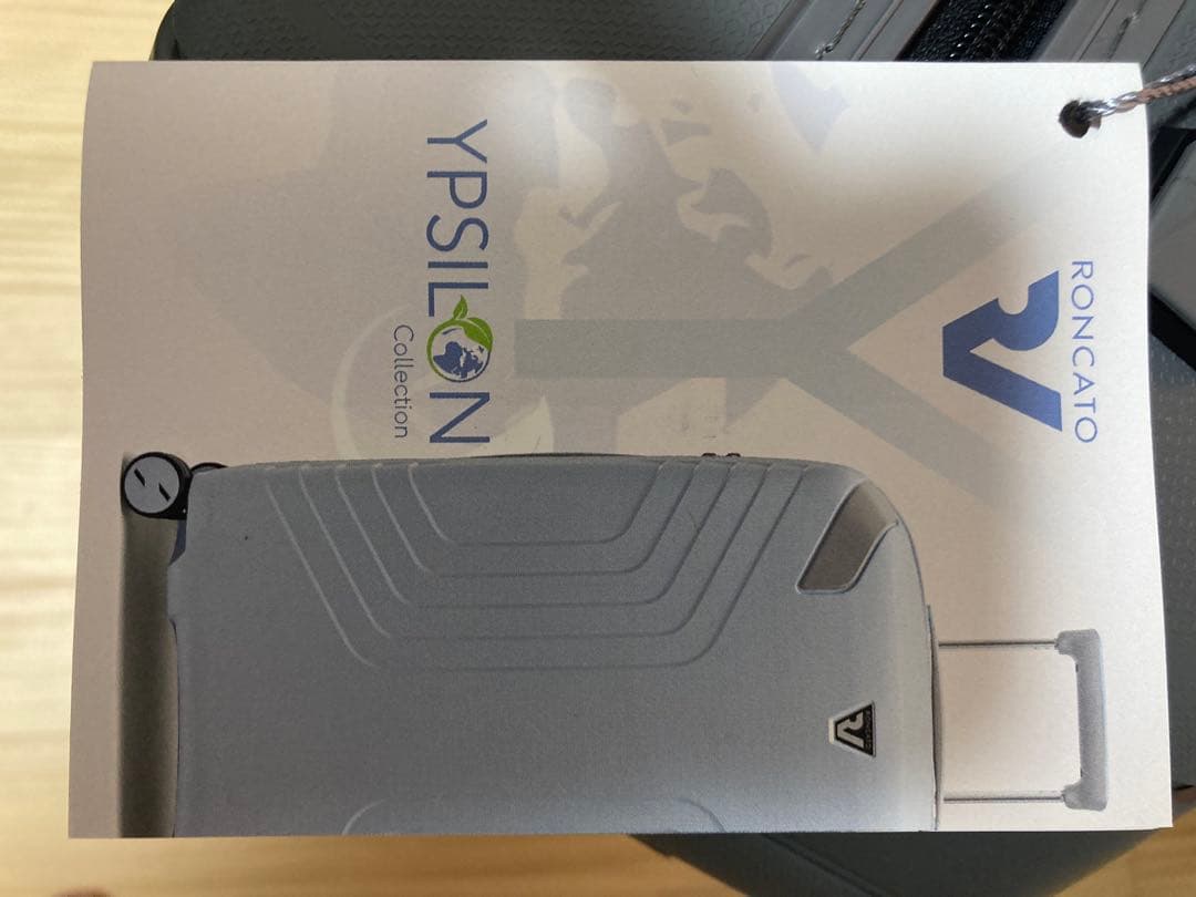 新品イタリア製キャリーケース ロンカート イプシロン35～40L グレー