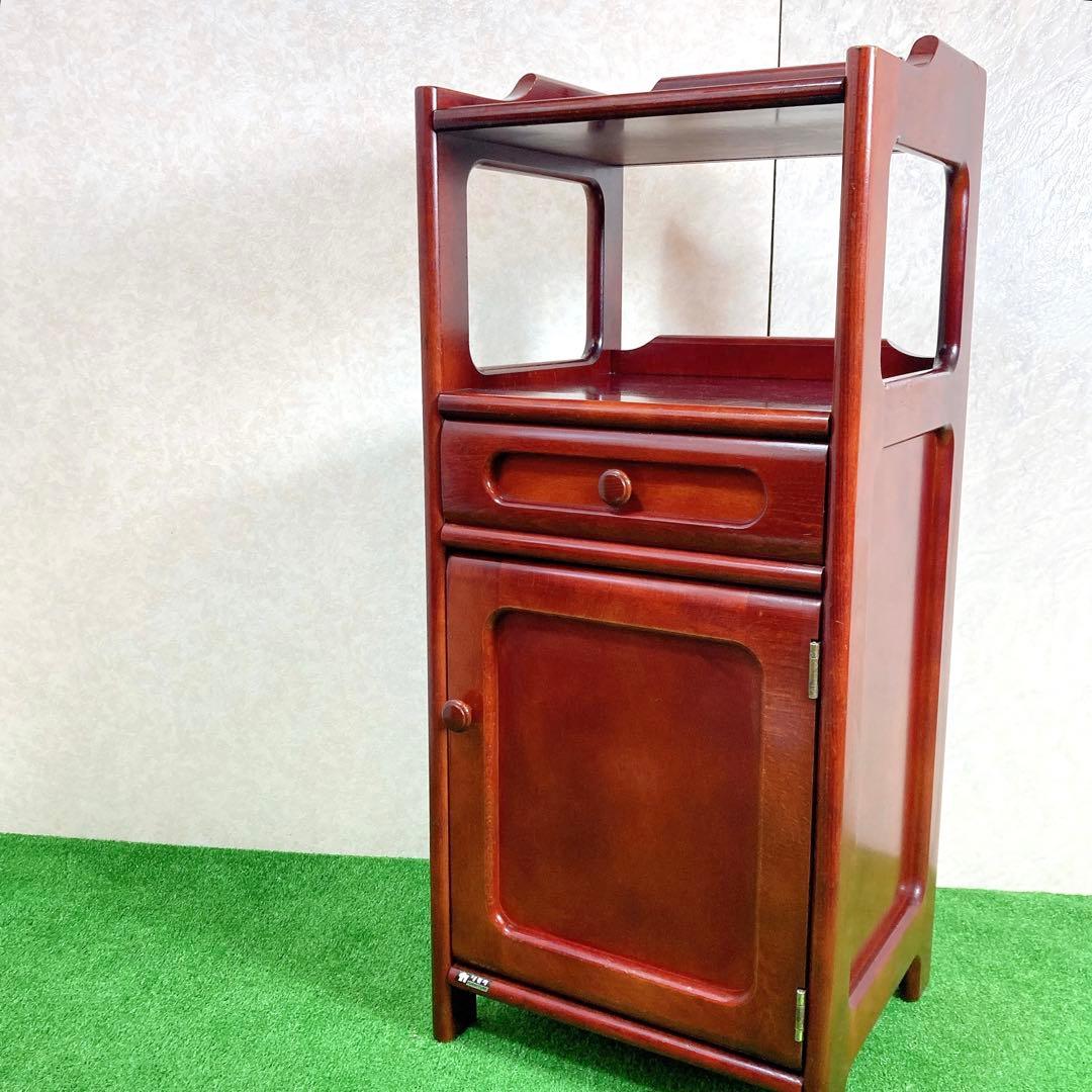 希少！ソニア電話台 サイドラック チェスト 昭和レトロ コロニアル