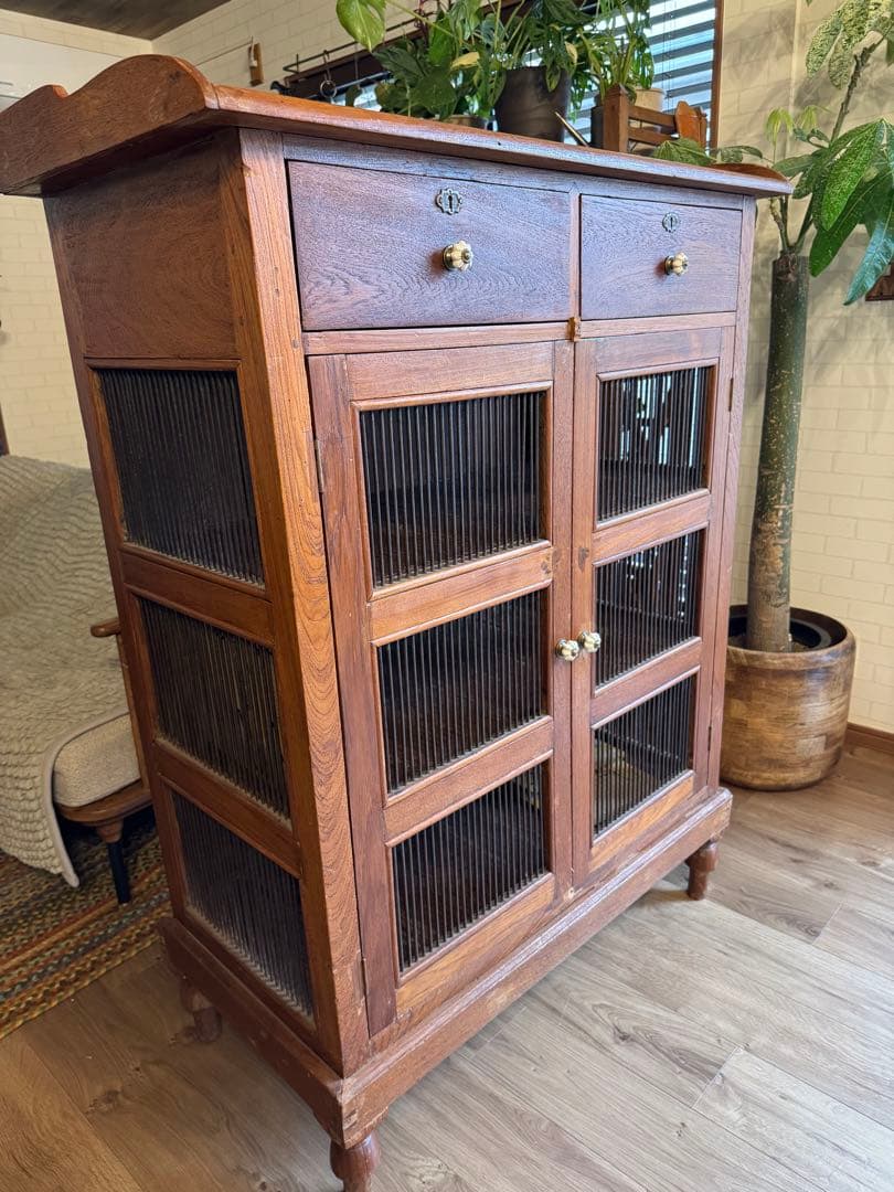 インド ヴィンテージ キャビネット アンティーク オールドメゾン風