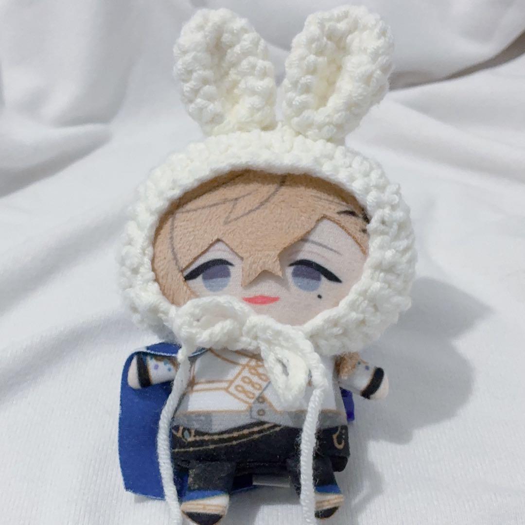 にじぱぺっと ぬい服 ぬい帽子 うさ耳帽子 - メルカリ