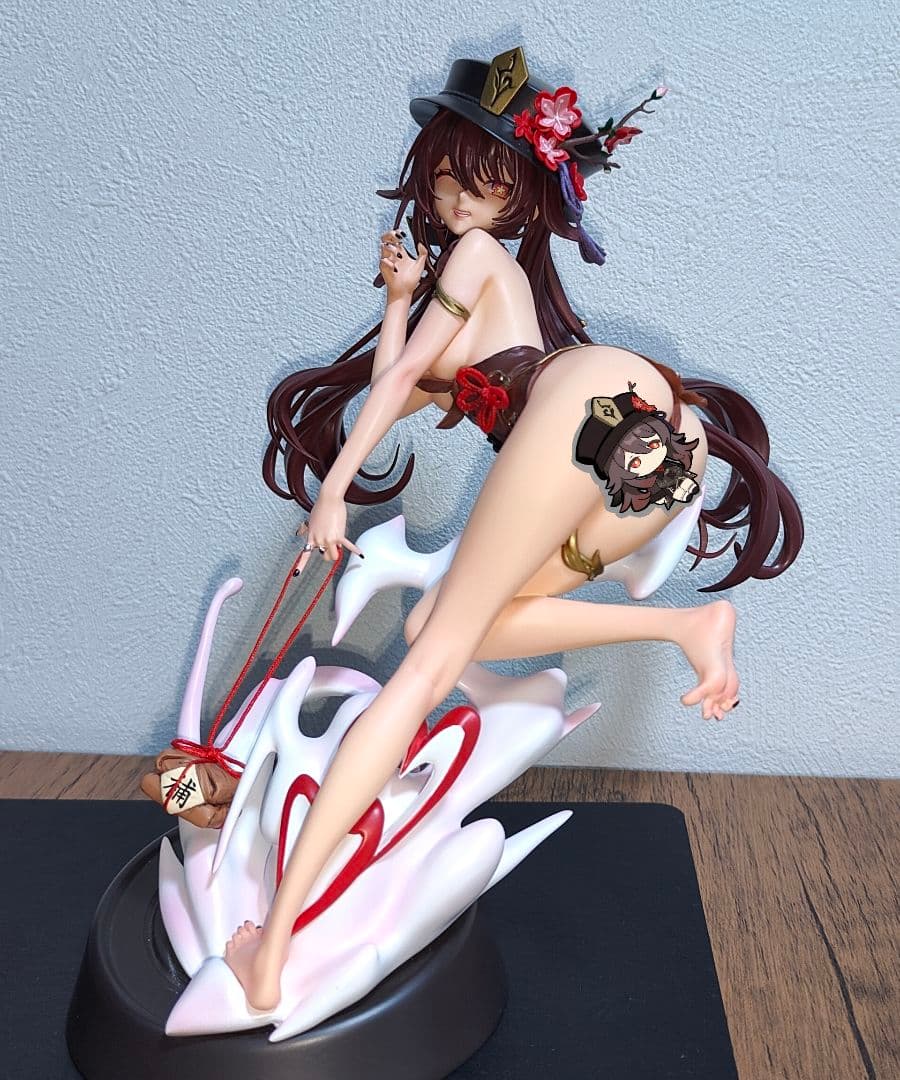 ニ*シ様 原神 胡桃 1/6 スタチュー B版 フィギュア（頭はA版）