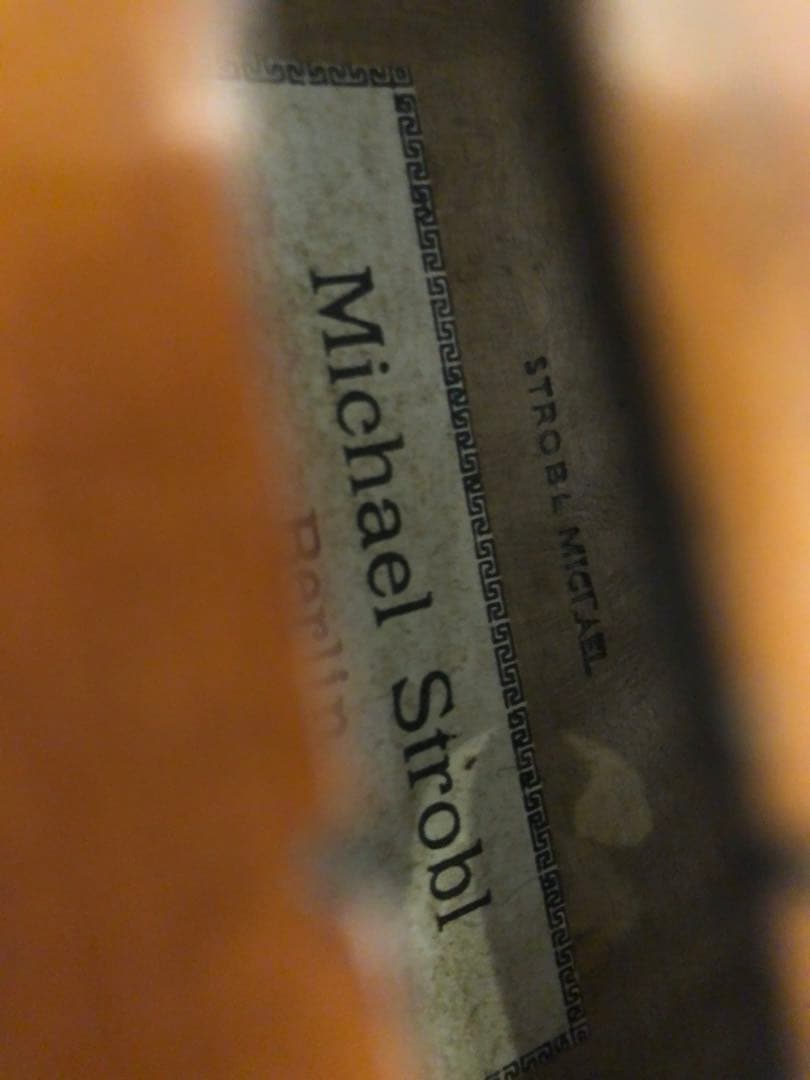 MICHAEL STROBL 1937 マイケル・ストロブル 4/4 バイオリン