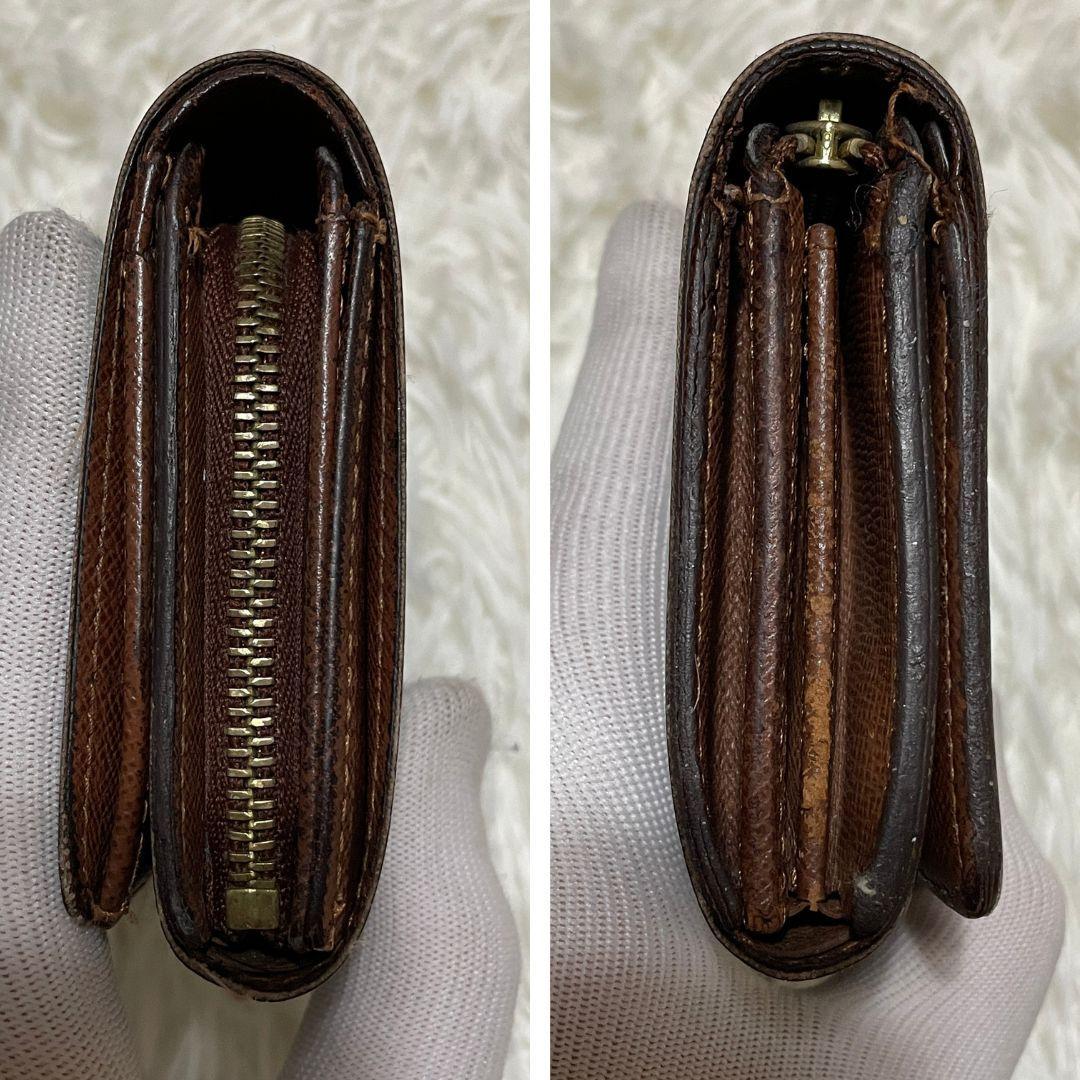 ルイヴィトン ポルトモネビエトレゾール 折り財布 L字ジップ