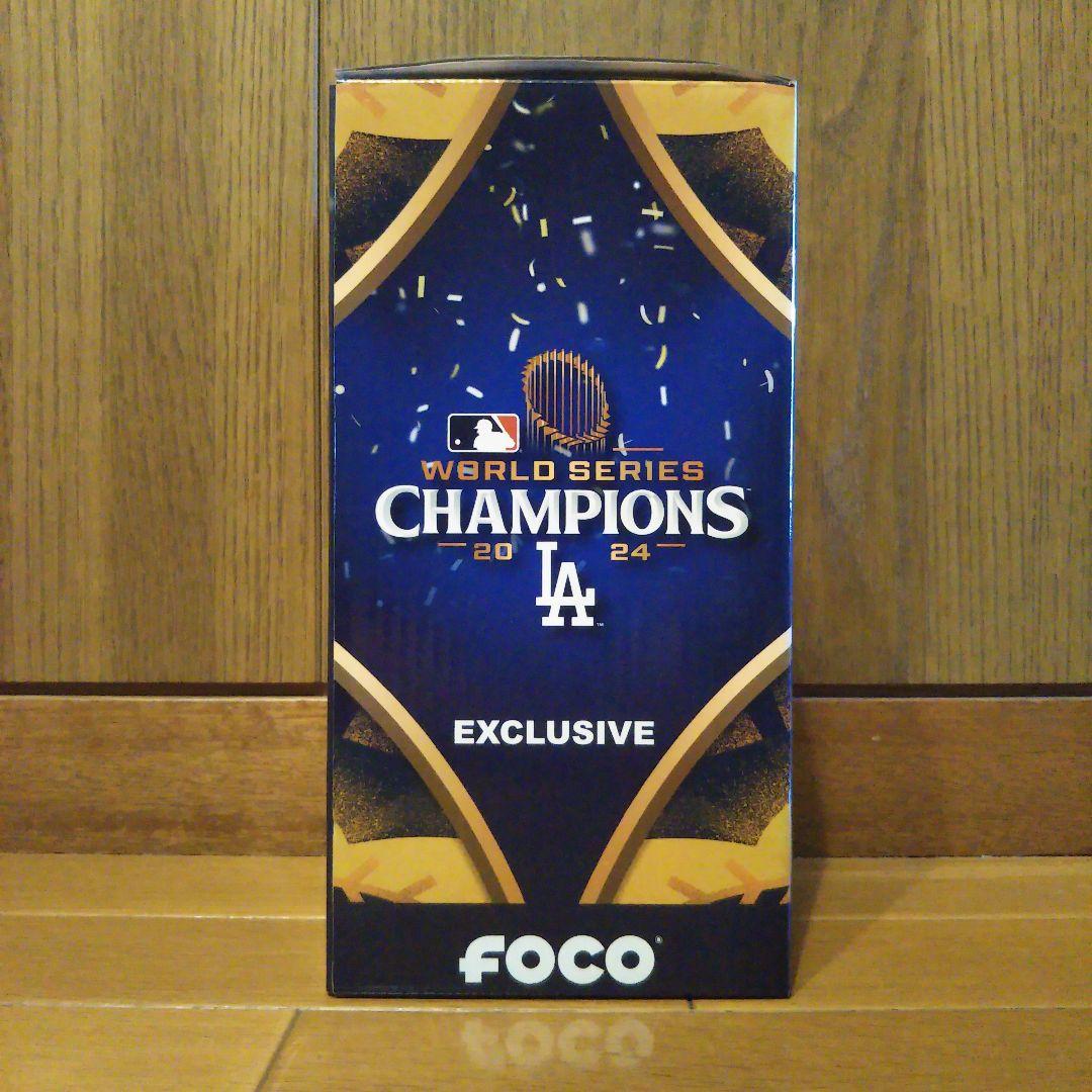 【新品】大谷翔平　2024WSチャンピオン ボブルヘッド　金台座！