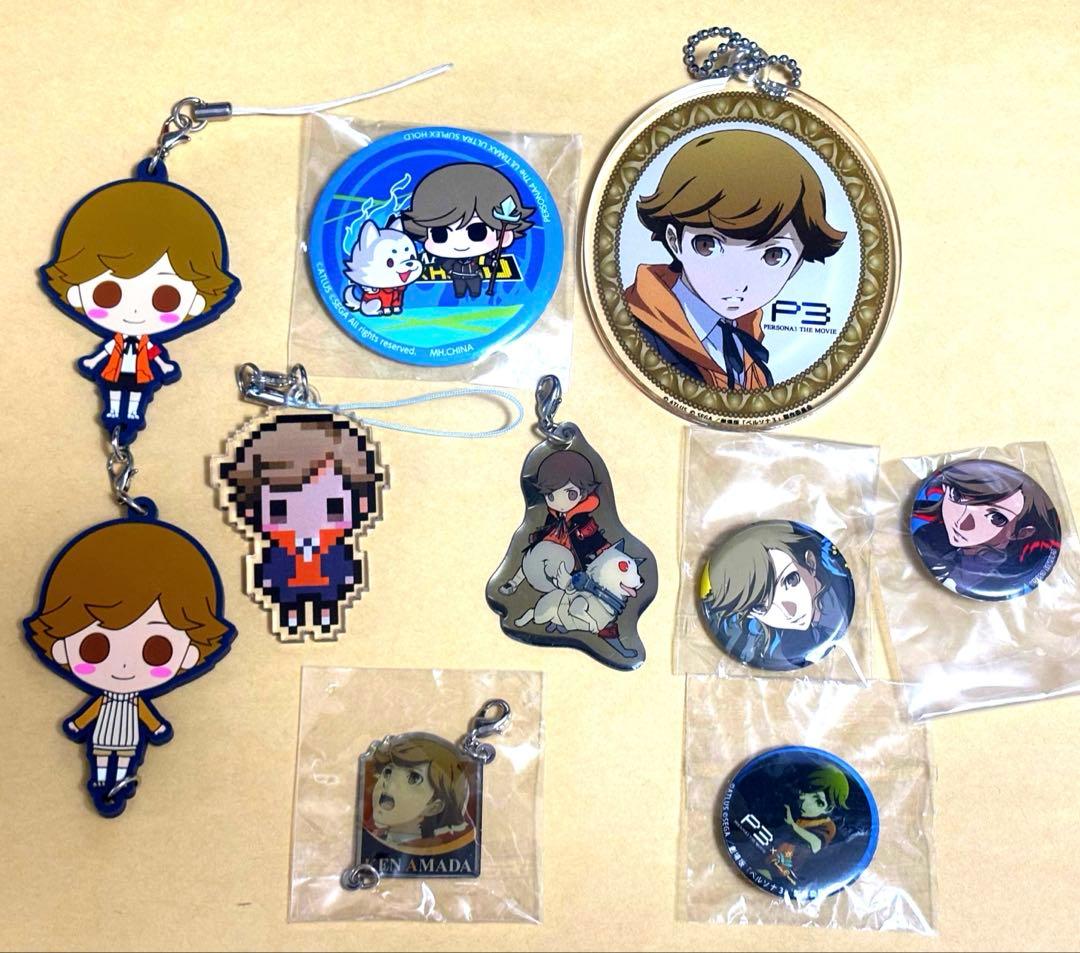 ペルソナ3 p4u2 天田乾 缶バッジ super live｜ペルソナ3 天田乾