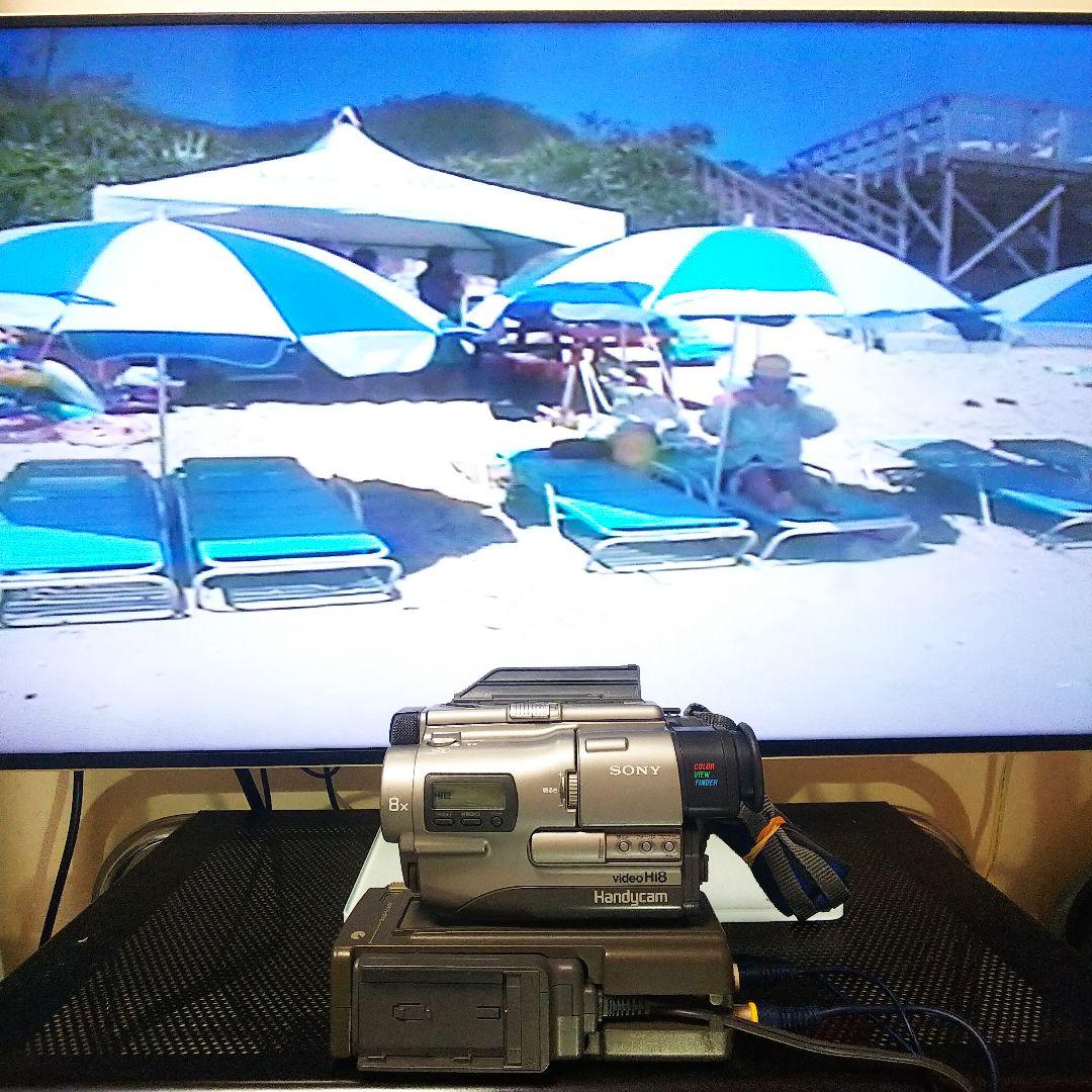 SONY video Hi8 Handycam ビデオカメラCCD-TR1動作品