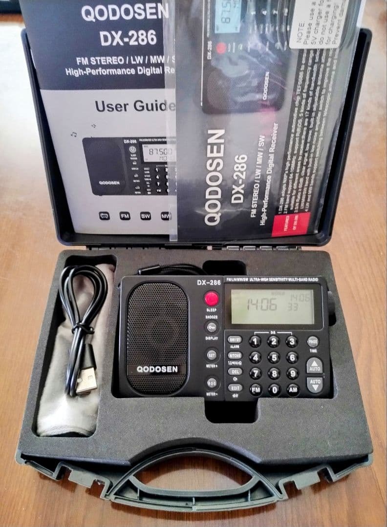 QODOSEN DX-286 デジタルBCLラジオ新品