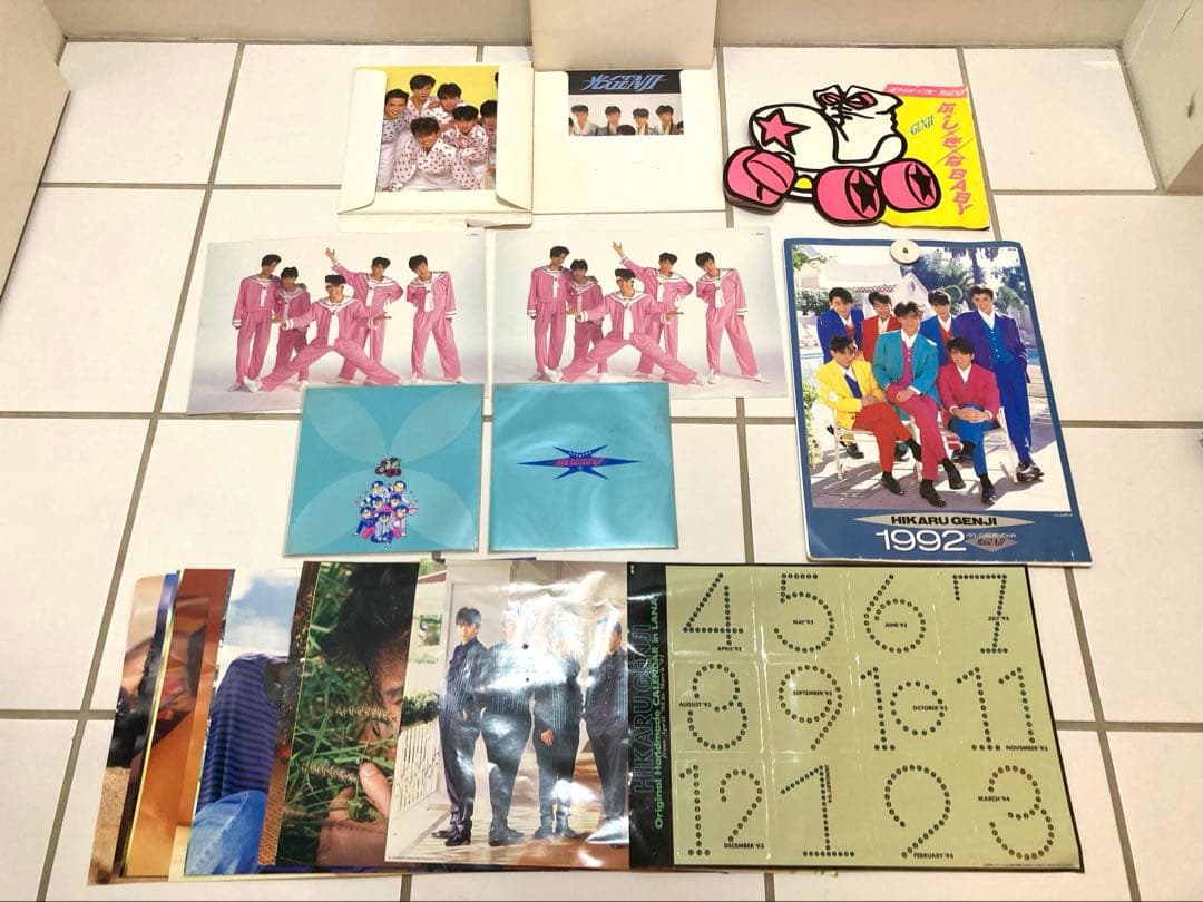光genjiヒカルゲンジ　グッズ大量セット　レコード　写真集　フォトブック他色々