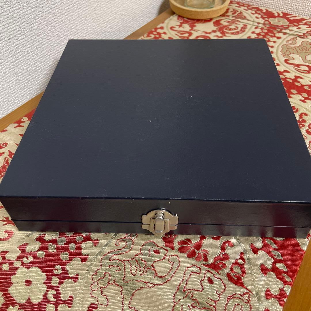 陶板画・忘れな草・18cm×15cm・栞付き・箱入り・Meissen