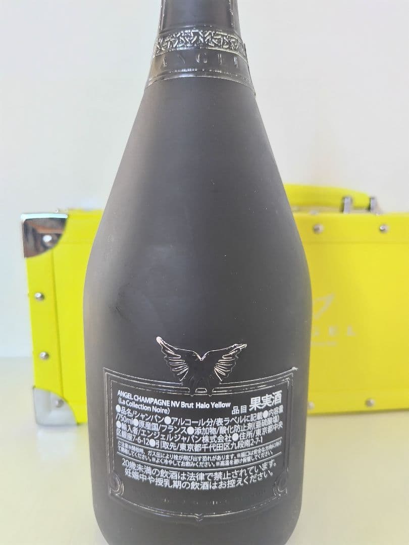 ANGEL シャンパン 750ML イエローケース付き エンジェル ANGEL