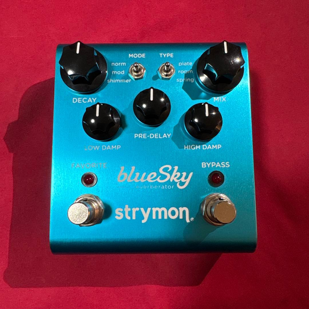 strymon bluesky リバーブエフェクター