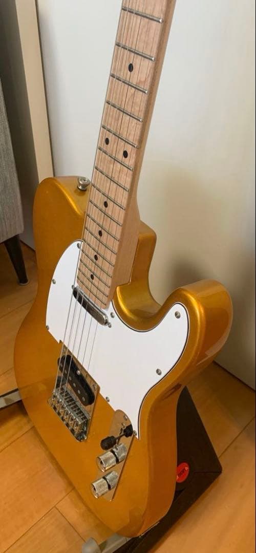 プレイテック PlayTech テレキャスター　綺麗なゴールド