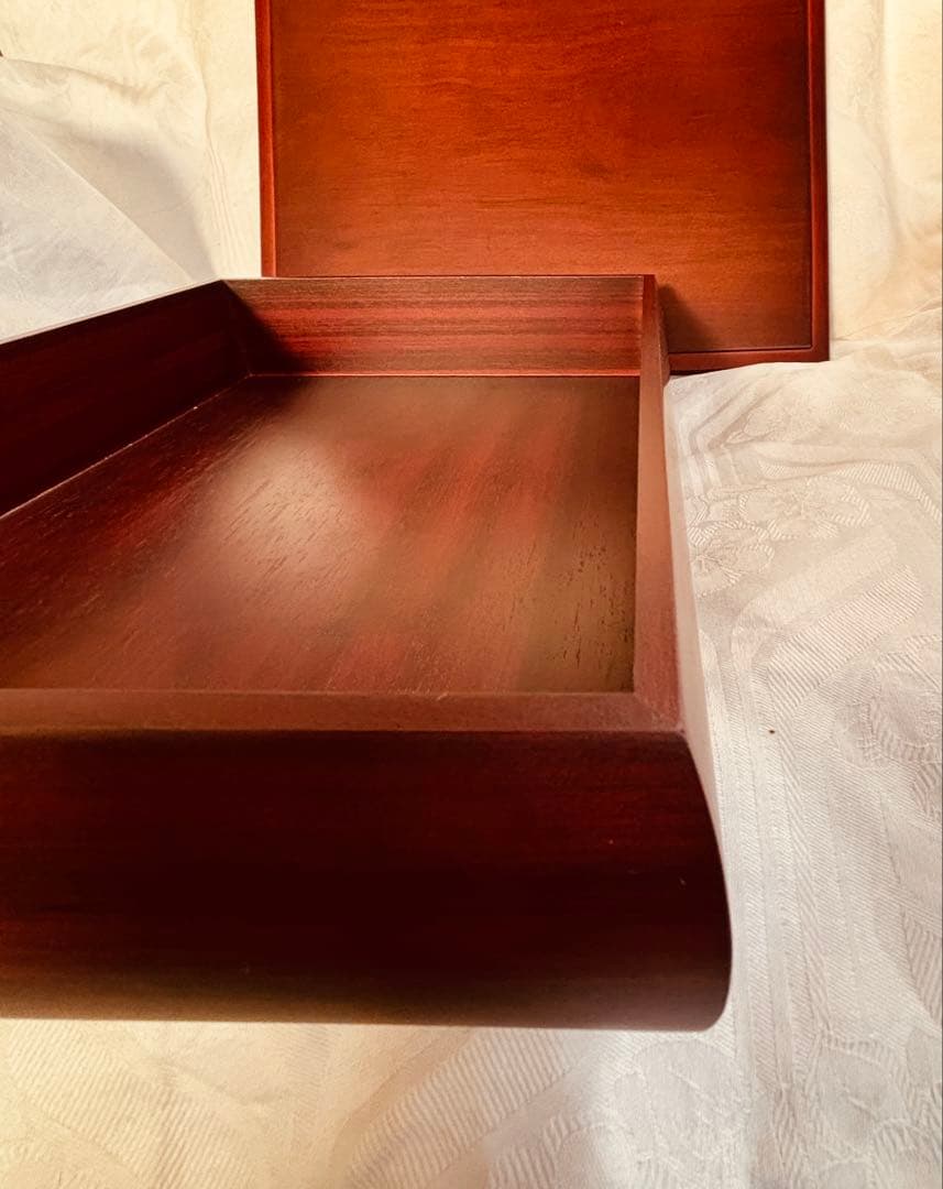 【未使用新品】紫檀文箱 唐木文庫