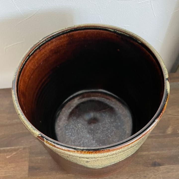 茶器/茶道具 水指 水差し 一重口 宇田隆和作（佐平窯）