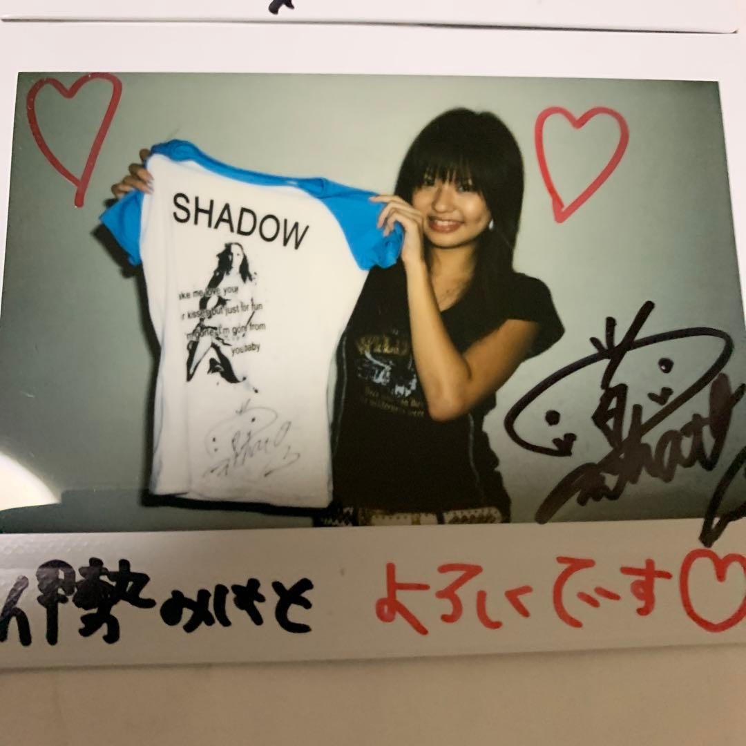 昭和グラビアアイドル直筆サイン入り生ポラロイド4枚 - メルカリ