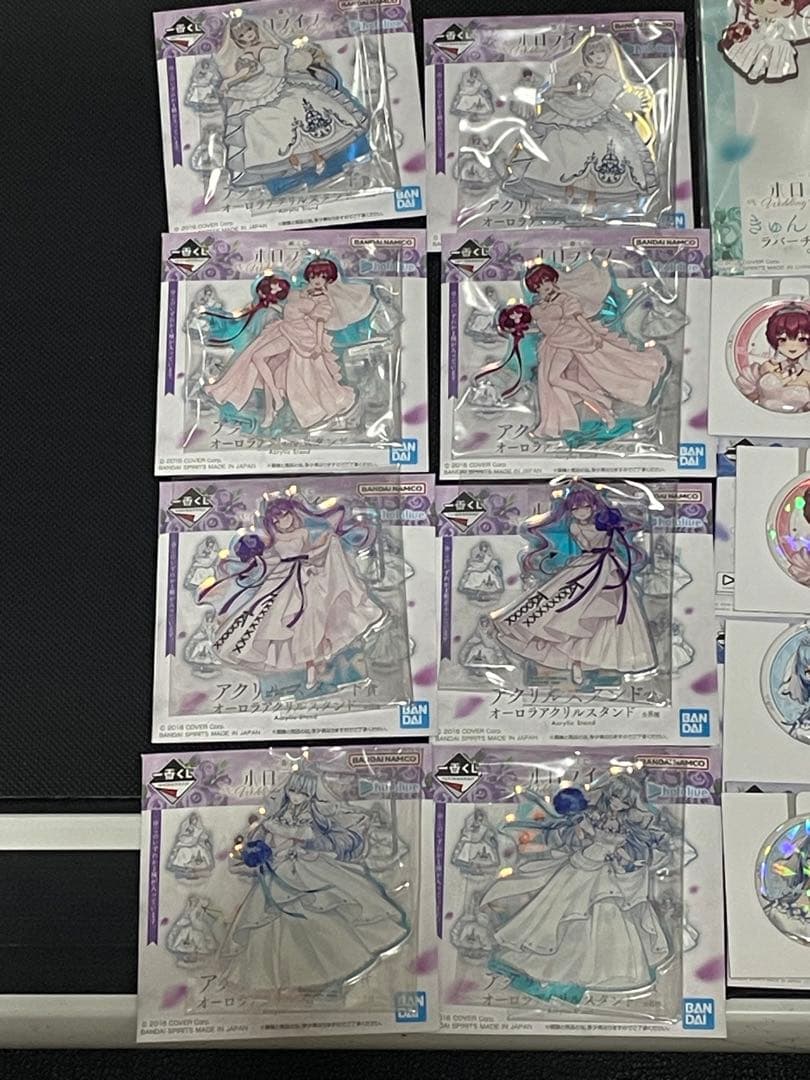一番くじ　ホロライブ　ウエディング　 フィギュア　4点コンプリート