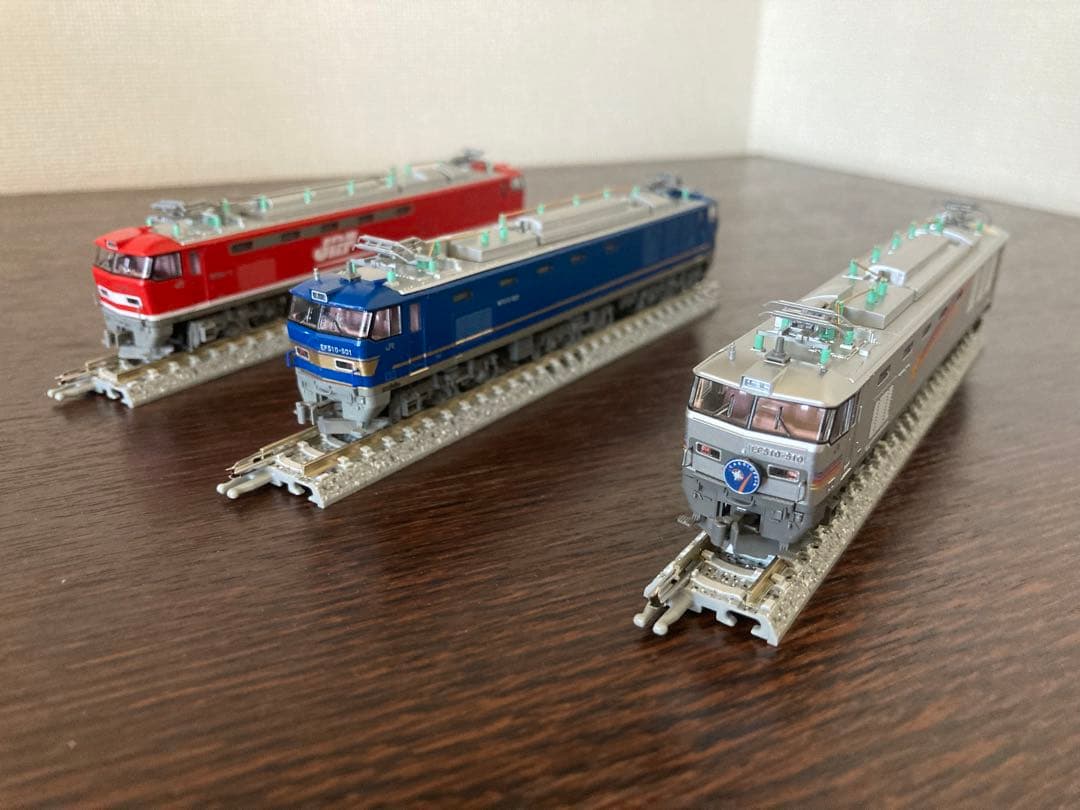 み*ー様 KATO EF510 鉄道模型 Nゲージ 3台セット JR貨物 カシオ