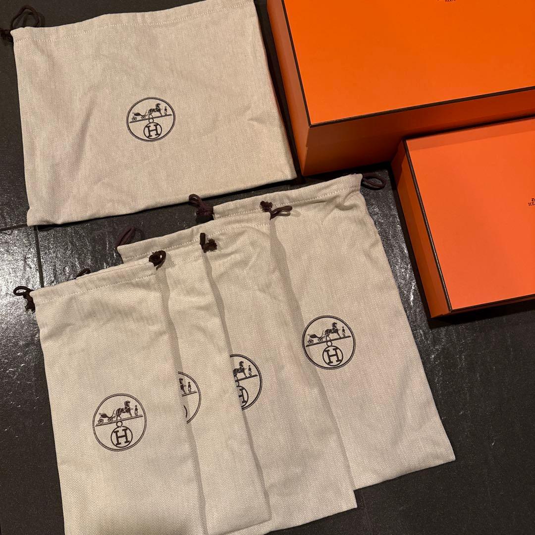 美品 エルメス空箱&保存袋セット