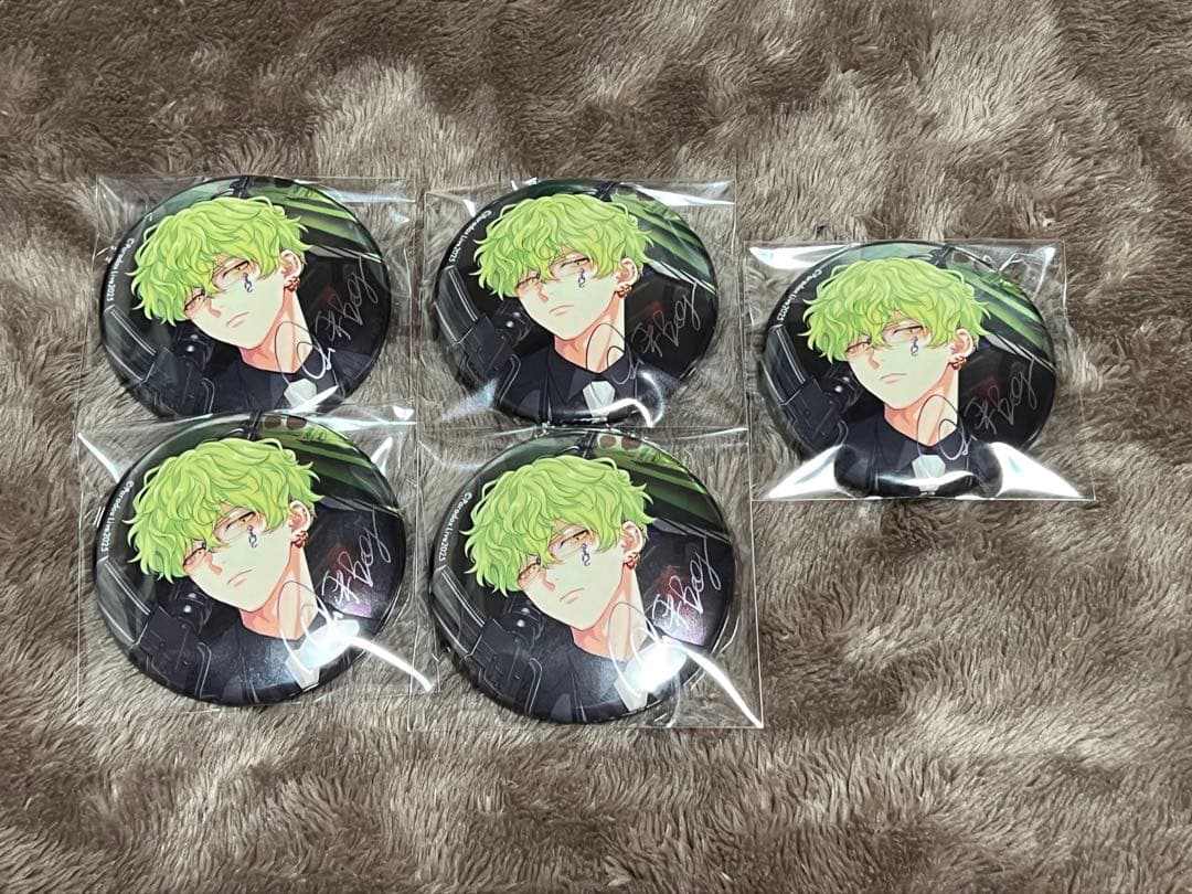 パラライ 6周年 缶バッジ 柾木北斎 - メルカリ