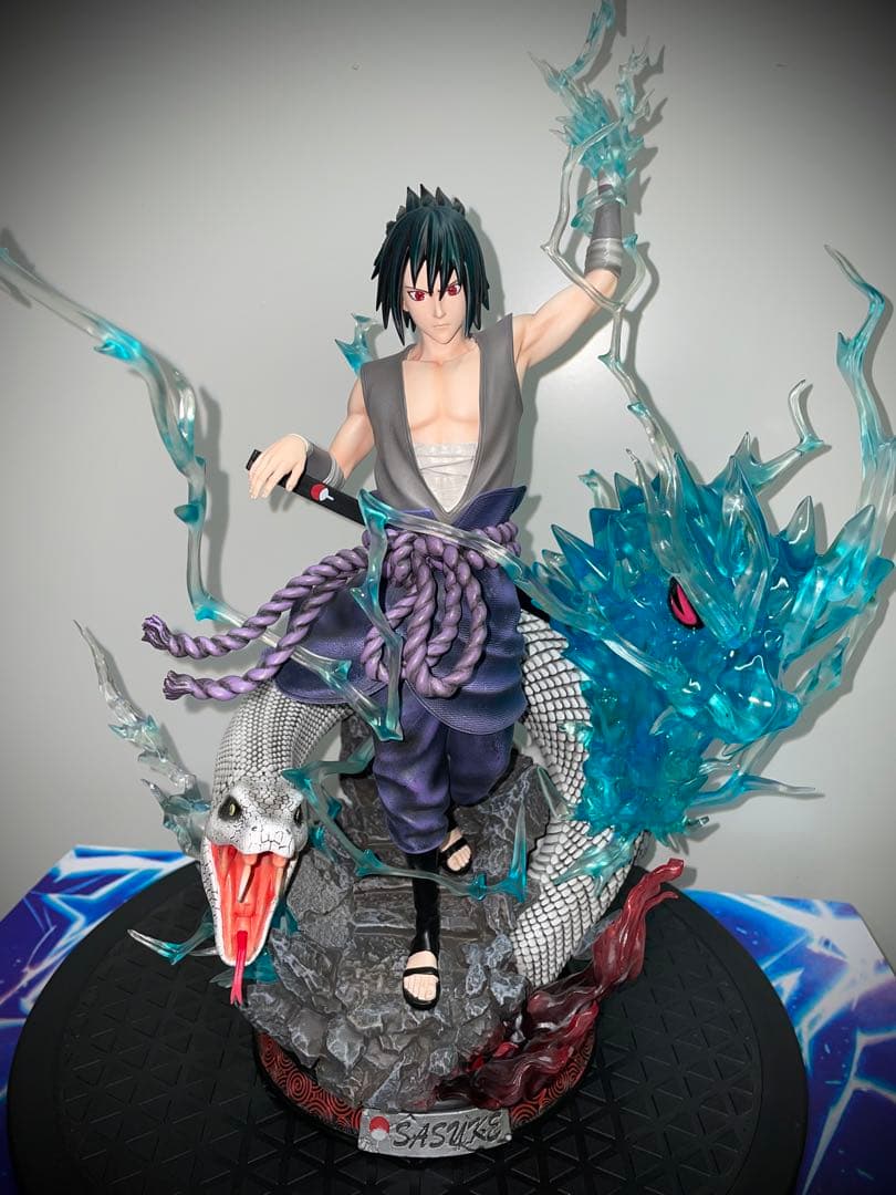 NARUTO ナルト うちはサスケ ガレージキット ガレキ スタチュー⑤④