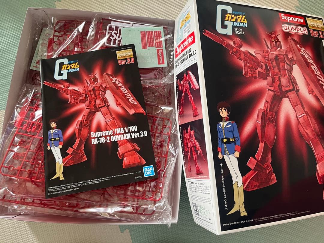 ガンダム　supreme MG1/100RX78-2 ver3.0