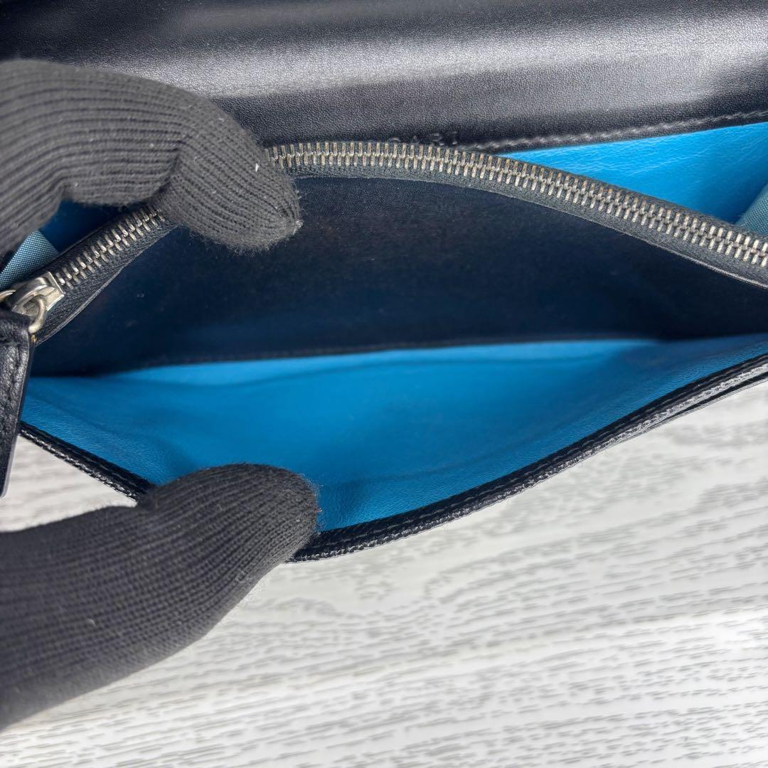 美品　BVLGARI ブルガリ　長財布　二つ折り　S8038